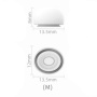 Zamienne wkładki silikonowe do AirPods Pro 3 - M - białe