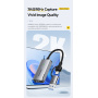 ESSAGER ES-CJK01 adapter wideo 2w1 - HDMI na USB-C / USB-A - ciemnoszary