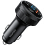 ESSAGER ES-CC26 ładowarka samochodowa z portami DC / USB-C / USB-A - 150W - czarna