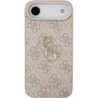 Guess 4G Metal Logo etui do iPhone Air - różowe