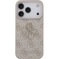 Guess 4G Metal Logo etui do iPhone 17 Pro Max - różowy