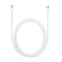 Appleking 2w1 szybkoładujący zestaw 20W USB-C adapter i kabel USB-C / USB-C dla iPhone / iPad – biały