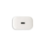 Appleking 2w1 szybkoładujący zestaw 20W USB-C adapter i kabel USB-C / USB-C dla iPhone / iPad – biały