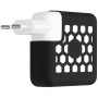 Opakowanie silikonowe perforowane ochronne na adapter 85W / 87W - czarny
