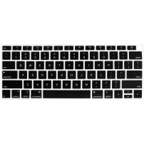 ENKAY cienkie etui klawiatura (US) dla MacBook Air 13" (A1932 / A2179 / A2337) - czarny