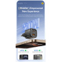 ESSAGER ES-CD54 mini adapter do szybkiego ładowania z portami USB-C / USB-A - 20W - biały