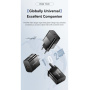ESSAGER X9 GaN adapter do szybkiego ładowania z portem USB-C - 30W - biały