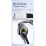 ESSAGER 2w1 adapter ethernet - RJ45 na USB-C / USB-A - szary