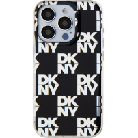 DKNY Etui w kratkę do iPhone'a 14 Pro Max - czarne