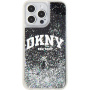 Etui DKNY Liquid Glitter Arch Logo do iPhone’a 14 Pro Max - czarny