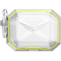 Trwałe ochronne opakowanie do AirPods Pro - żółte