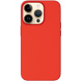 EPICO Magnetic etui silikonowe z MagSafe do iPhone 14 Pro Max - czerwony
