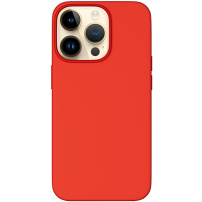 EPICO Magnetic etui silikonowe z MagSafe do iPhone 14 Pro Max - czerwony