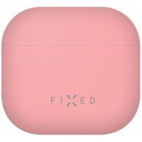FIXED Silky ultracienkie silikonowe etui do AirPods 4 / 5 - różowe