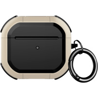 Wytrzymałe etui ze wzmocnionymi narożnikami do AirPods 4 / 5 - złote