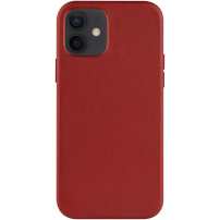 Skórzane etui FIXED MagLeather z MagSafe do iPhone’a 12/12 Pro - czerwony
