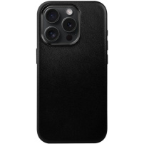 FIXED MagLeather skórzany pokrowiec z MagSafe dla iPhone 15 Pro - czarny