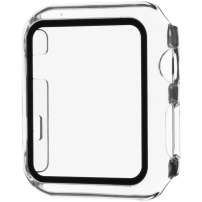 FIXED Pure pokrowiec ochronny ze szkłem hartowanym do Apple Watch 42mm - czyste