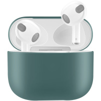 Ochronne opakowanie silikonowe do AirPods 3 - naftowy