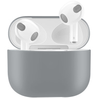 Ochronne opakowanie silikonowe do AirPods 3 - szary