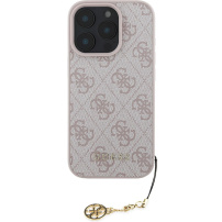 Guess Etui 4G Charms do iPhone'a 16 Pro Max - różowe