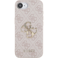 Guess 4G Metal Logo etui do iPhone 16e / 17e - różowy