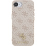 Guess 4G Small Metal Logo etui z MagSafe do iPhone 16e / 17e - różowy
