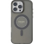 Guess Etui IML z cyrkoniami i MagSafe na iPhone'a 16 Pro Max - Szare