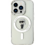 Karl Lagerfeld IML Ikonik pokrowiec z Magsafe dla iPhone 15 Pro - przezroczyste