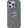 Karl Lagerfeld IML K&CH Heads Metal Frame cover z MagSafe do iPhone'a 15 Pro Max - czarny
