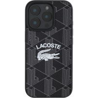 Lacoste Połącz Monogram Cover z MagSafe dla iPhone'a 16 Pro - Czarna