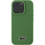 Lacoste Kultowa tkana nakładka z logo Petit Pique z MagSafe na iPhone'a 16 Pro - zielona