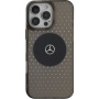 Mercedes Etui ze wzorem gwiazdy z MagSafe do iPhone'a 16 Pro - szare