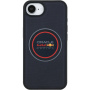 Oracle Red Bull Racing Red Ring skórzane etui z MagSafe do iPhone 16e / 17e - ciemnoniebieski