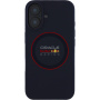 Oracle Red Bull Racing Silikonowe etui Red Ring z MagSafe do iPhone'a 16 - ciemnoniebieski