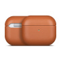 Ochronne skórzane etui do AirPods Pro 2 - brązowe