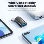 Toocki TQ-OTG06 adapter do ładowania i przesyłu danych - USB-A na USB-C - fioletowy