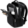 COOLBELL CB-8308 plecak z zewnętrznym portem USB i blokadą zamków do iPad / MacBook do 17" - czarny