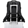 COOLBELL CB-8308 plecak z zewnętrznym portem USB i blokadą zamków do iPad / MacBook do 17" - czarny