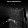 COOLBELL CB-8308 plecak z zewnętrznym portem USB i blokadą zamków do iPad / MacBook do 17" - czarny