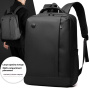 WEPOWER W-1316 wodoodporny plecak do iPad / MacBook do 16" - czarny