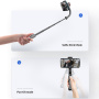 CYKE L18S Bluetooth selfie kijek z tripodem, Gimbal stabilizatorem i światłem do iPhone - czarny