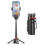 CYKE F07 mini Bluetooth kijek do selfie z tripodem do iPhone - czarny