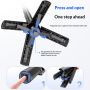 CYKE F07 mini Bluetooth kijek do selfie z tripodem do iPhone - czarny