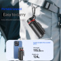 CYKE F07 mini Bluetooth kijek do selfie z tripodem do iPhone - czarny