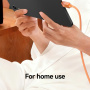 USAMS SJ776 pleciony kabel do ładowania i transmisji danych z podświetleniem - USB-C na Lightning - 1,2 m - czarny