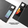 S1300 dwustronna podkładka pod klawiaturę i mysz z ładowaniem bezprzewodowym do iPhone / AirPods - czarna