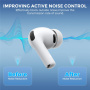 AhaStyle zapasowe silikonowe gumki do AirPods Pro 3 - S - białe