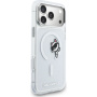 Karl Lagerfeld IML Choupette Peekaboo przezroczyste etui z MagSafe do iPhone 17 Pro Max - przezroczysty