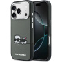 Karl Lagerfeld IML K&CH Heads Logo przezroczyste etui z MagSafe do iPhone 17 Pro Max - szary